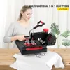 VEVOR Transferpresse  5 in 1 T-Shirt Druckmaschine 29 x Produktbild-Vorschau 2