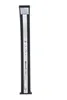 A modern black and silver outdoor shower tower. Náhled obrázku produktu