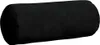 A black bolster pillow is shown against a white background. Náhľad obrázku produktu