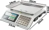 Verk 17115 Digitální stolní váha 50 kg / 2 g Náhled obrázku produktu 2