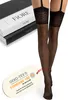 Fiore breite Spitzentaillenstrümpfe 4 Black Produktbild-Vorschau 4