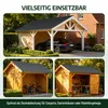 GIHAUVIA 20 Stück Wellplatten 108x52cm Robust Verzinkt Produktbild-Vorschau 9