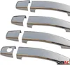 Nakładki na klamki drzwi do Opel Corsa D 2006-2014 stal Podgląd zdjęcia produktu 2