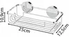 SEPIO Duschablage Silber, Badezimmer Organizer , Produktbild-Vorschau 2