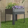 VCM Metall Hochbeet 50x40x45 cm, stehender Pflanzkasten für Produktbild-Vorschau 2