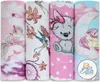Ega KIDS | Set di 4 pannolini Tetra - 70x80 cm - Rosa con Anteprima dell’immagine prodotto 1