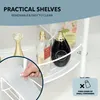 Polica pod umývadlo eluno vrátane 2 políc a 4 koliesok, Náhľad obrázku produktu 6
