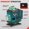 Niveau laser 16 lignes Laser Level 4° Autonivelant, 4 x Voir les images du produit 8