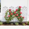 Treillis Relaxdays, lot de 4, H x L 116 x 31,5 cm, métal, Voir les images du produit 2