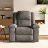 Fauteuil Luxe De Relaxation Et Massage Électrique, Gris Voir les images du produit 2