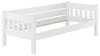 Weißes Couchbett Einzelbett 90x200 Massivholzbett Sofabett Produktbild-Vorschau 3