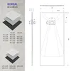 i-flair SMC Duschwanne 180x80 cm – 26 mm flach inkl. Produktbild-Vorschau 3