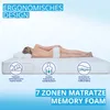 Pillows24 - 7 Zonen Matratze 140x200 cm, Höhe 16cm, H2/H3 | Produktbild-Vorschau 4