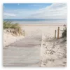 Leinwandbild Meer Sandlandschaft 50x50 Feeby Beige bild für Produktbild-Vorschau 3