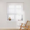 Dekoria Raffrollo Voile Siena, weiß, 160 x 170 cm Produktbild-Vorschau 2