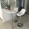 WYCTIN Tabouret de bar avec dossier 2*chaise de bar Voir les images du produit 4