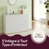 CASABEL Meuble à Chaussures 24 paires, Console Compacte, Voir les images du produit 8
