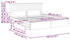 vidaXL Aufbewahrungsbett Sonoma-Eiche 180 x 200 cm Produktbild-Vorschau 8