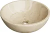 Aufsatzwaschbecken aus Marmor - Cremefarben - 40 cm - Produktbild-Vorschau 6