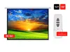 Projekční plátno Maclean s elektrickým nástěnným a dálkovým Náhled obrázku produktu 3
