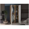 Kleiderschrank Garderobenschrank mit 2 Kleiderstangen Produktbild-Vorschau 4