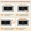 FATABETA 4-Scheiben Toaster Edelstahl XXL, 1400 W Produktbild-Vorschau 11