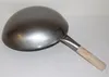 Wok Pfanne 33 cm Ø runder Boden (Gas) Wokpfanne Produktbild-Vorschau 4