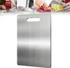 3er Set Titan Edelstahl Schneidebretter, beidseitig Produktbild-Vorschau 2
