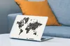 MuchoWow® Laptop Aufkleber Sticker Cover Weltkarte - Zahlen Produktbild-Vorschau 4