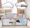 Laufstall Baby mit Matratze, Laufgitter Baby 200x180cm XXL, Produktbild-Vorschau 3