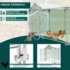 XINZI Venkovní kurník pro slepice 3x1x1,5m - pozinkovaný Náhled obrázku produktu 5