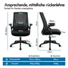 ALFORDSON Bürodrehstuhl, Ergonomischer Mittelhoher Produktbild-Vorschau 2