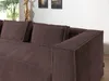 Lisa Design Stella - canapé d'angle gauche en velours Voir les images du produit 4