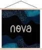 MuchoWow® Textilposter Nova - Pastell - Mädchen 60x60 cm Produktbild-Vorschau 1