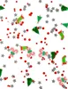 Coriandoli natalizi 6 motivi argento-rosso-verde 34g Anteprima dell’immagine prodotto 2