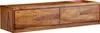 FineBuy Mobile basso sospeso in legno massello di sheesham Anteprima dell’immagine prodotto 6