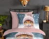 Duvet cover Good Morning 135x200 + 1* 80x80 cm - Hamster in Produktbild-Vorschau 3