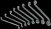 Ringschlüsselsatz, 8-tlg., Chrom-Vanadium, 8-22 mm Produktbild-Vorschau 1