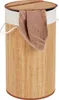 WENKO truhlica na bielizeň BAMBOO 55 L kôš zberný box veko Náhľad obrázku produktu 4