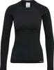 hummel hmlCLEA SEAMLESS TIGHT T-SHIRT LS - BLACK MELANGE - Náhled obrázku produktu 3
