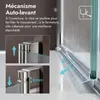 doporro Double Portes de Douche à L'italienne Opaque Voir les images du produit 5