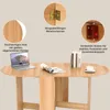 COSTWAY Tavolo da pranzo pieghevole, tavolo da cucina per Anteprima dell’immagine prodotto 3