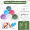 24er Set Silikon Muffinförmchen, wiederverwendbar & Produktbild-Vorschau 3