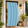 Tenda per porta, spessa, con isolamento termico, protezione Anteprima dell’immagine prodotto 9
