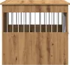 vidaXL Hondenkennel in meubelstijl, Artisan-eikenhout, 64,5 Productafbeelding-voorbeeld 5