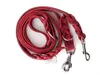 Leder-Hundeleine - 225x2 cm - verstellbar, für 1 oder 2 Produktbild-Vorschau 4