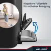 WELLGRO Treteimer 3x15L Schwarz – Edelstahl mit Softclose & Produktbild-Vorschau 6