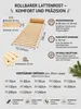 Lermowood Rollrost 120 x 200cm (20 Latten) - Extrem stabil, Produktbild-Vorschau 4