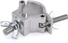 Riggatec Halbschelle - Halfcoupler klein silber bis 75 kg Produktbild-Vorschau 1