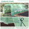 Foliengewächshaus Polytunnel 6 x 3 x 2 m begehbares Produktbild-Vorschau 7